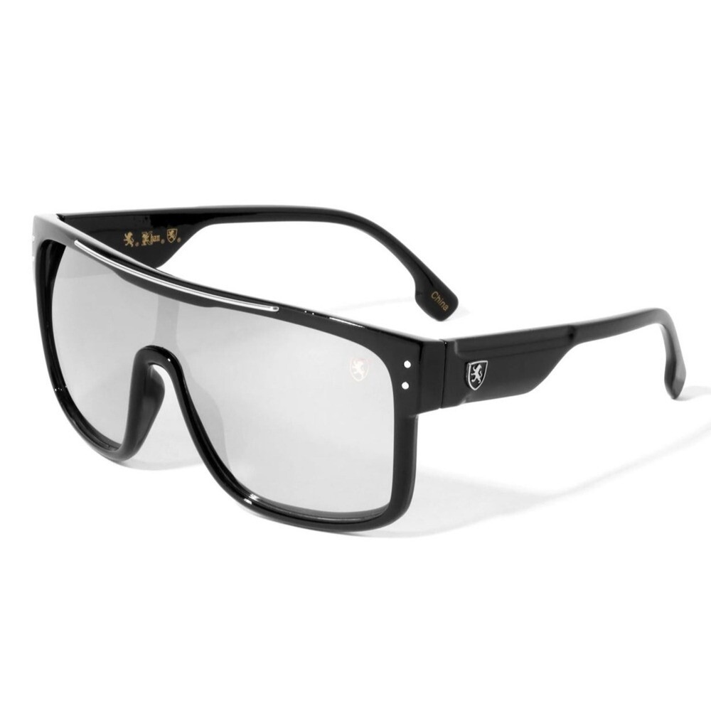 Sports Sunglasses Silver Mirror Lens Fashion Visor Wrap Around Fishing Gafad New